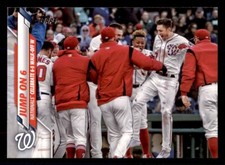 2020 Topps Update #U-3 Jump on 6 Trea Turner / Wilmer Difo Washington Nationals