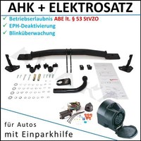 Ahk ES13 FüR Bmw 5Er Touring E39 97-04 AnhäNgerkupplung Eph-Abschaltung Komplett