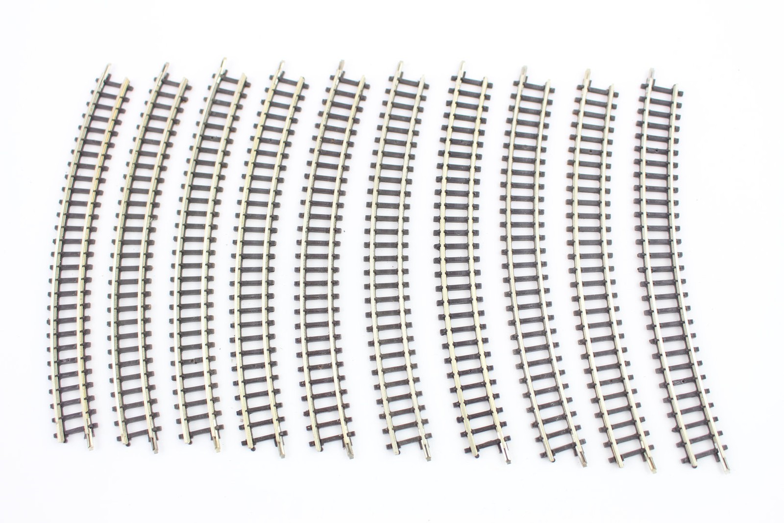 10x 8521 Curved Track Radius 195 mm Märklin Mini-Club Gauge Z +Top+