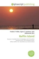 Frederic P. Miller (U. A.) | Baffin Island | Taschenbuch | Englisch (2026)