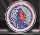 United States Mint 1 oz .999 Silver American Eagle Colorized Native American