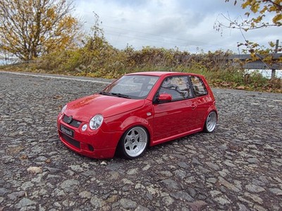 1:18 VW Lupo GTI Tiefer Tuning mit 15 Zoll Audi Echt Alu Felgen