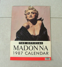The Official Madonna 1987 Calendar By Danilo ...