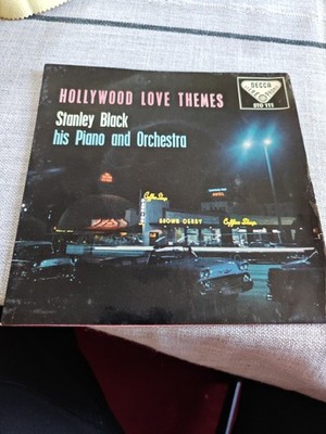 Stanley Black - Hollywood Love Themes - Early Stereo EP 50s Near Mint Condition