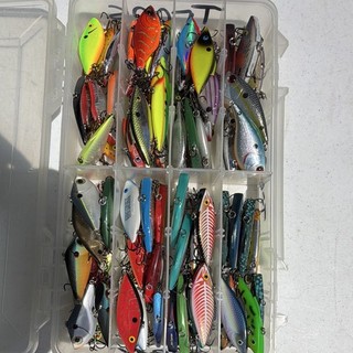 Mixed Lot Hard Plastic Fishing Lures Traps Rat L Traps