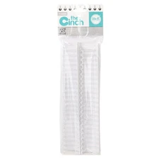 Cinch Book Binding Wire (1-Inch, White (2 Pack))