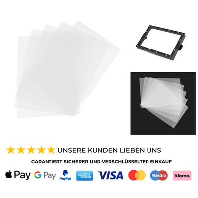 3D Drucker Filament 6 Stück 380x260mm ELEGOO