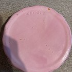 Vintage ARNELS Quilted Tufted Pink and Gold Lidded Trinket Dish Candy Dish — photo 3