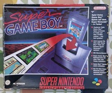 Nintendo Super Gameboy SNES Boxed Collectors Condition! VGC! PAL see photos