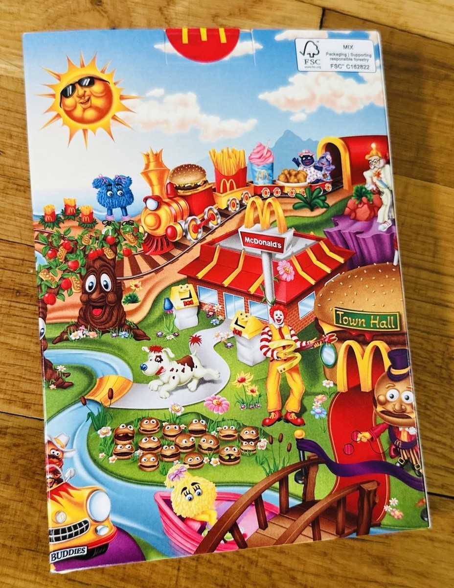 McDonald's collectible McDonaldLand Adult Happy Meal Toys