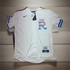 Nike Kansas City Royals White Jersey MLB Baseball Officially Licensed