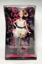 Barbie Shoe Obsession Doll Pink Label Collector 2011 Fashionista Box