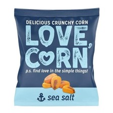 Love Corn Sea Salt Crunchy Corn Snack 30×20g – Gluten Free & Vegan