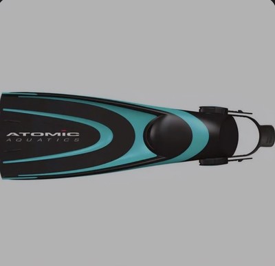 Atomic Aquatics High Performance Water Sport Fin Black/Blue Swimming Diving Gear