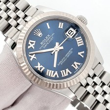 2023 Rolex Datejust 31mm Blue Roman Steel Jubilee Watch 278274 Box/Papers/Tag 2
