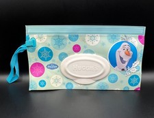 Frozen Olaf Huggies Clutch N Clean Refillable Pouch Baby Wipes Travel Container