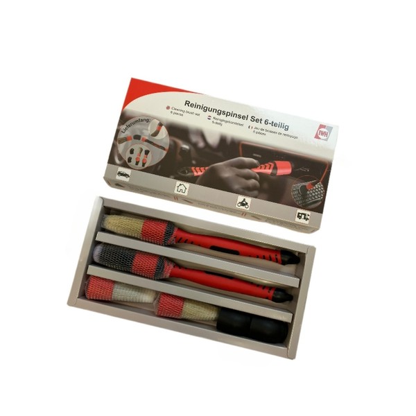 Iwh Detail Pinsel Set 6 Teilig Mit Austauschbaren KöPfen-image