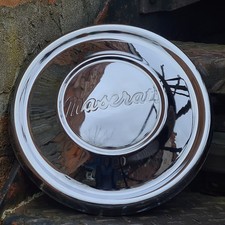 Maserati 3500GT Maserati Spyder Chrome Hub Cap.