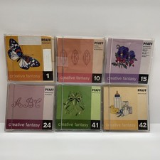 Pfaff Creative Fantasy Embroidery Cards Lot O...