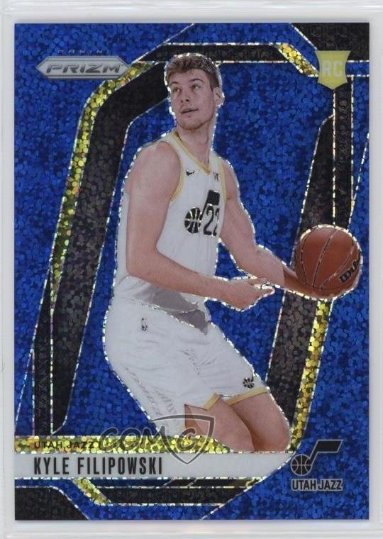 2024-25 Panini Prizm Blue Sparkle Prizm 118/144 Kyle Filipowski #263 09br
