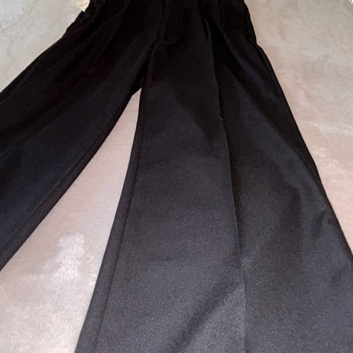 Polo Golf Ralph Lauren Nero Poliestere Pantalone Polsino Pieghettato Anteriore 34x30 - Foto 3 di 13