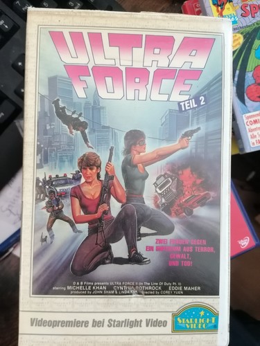 VHS RARITÄT: ULTRA FORCE 2 (1985) MIT CYNTHIA ROTHROCK - Bild 1 von 2