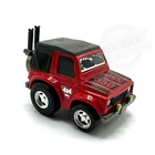 1989 Tonka Takara TURBO TRICKSTERS #550 Red Jeep 4X4 Pullback Diecast Car