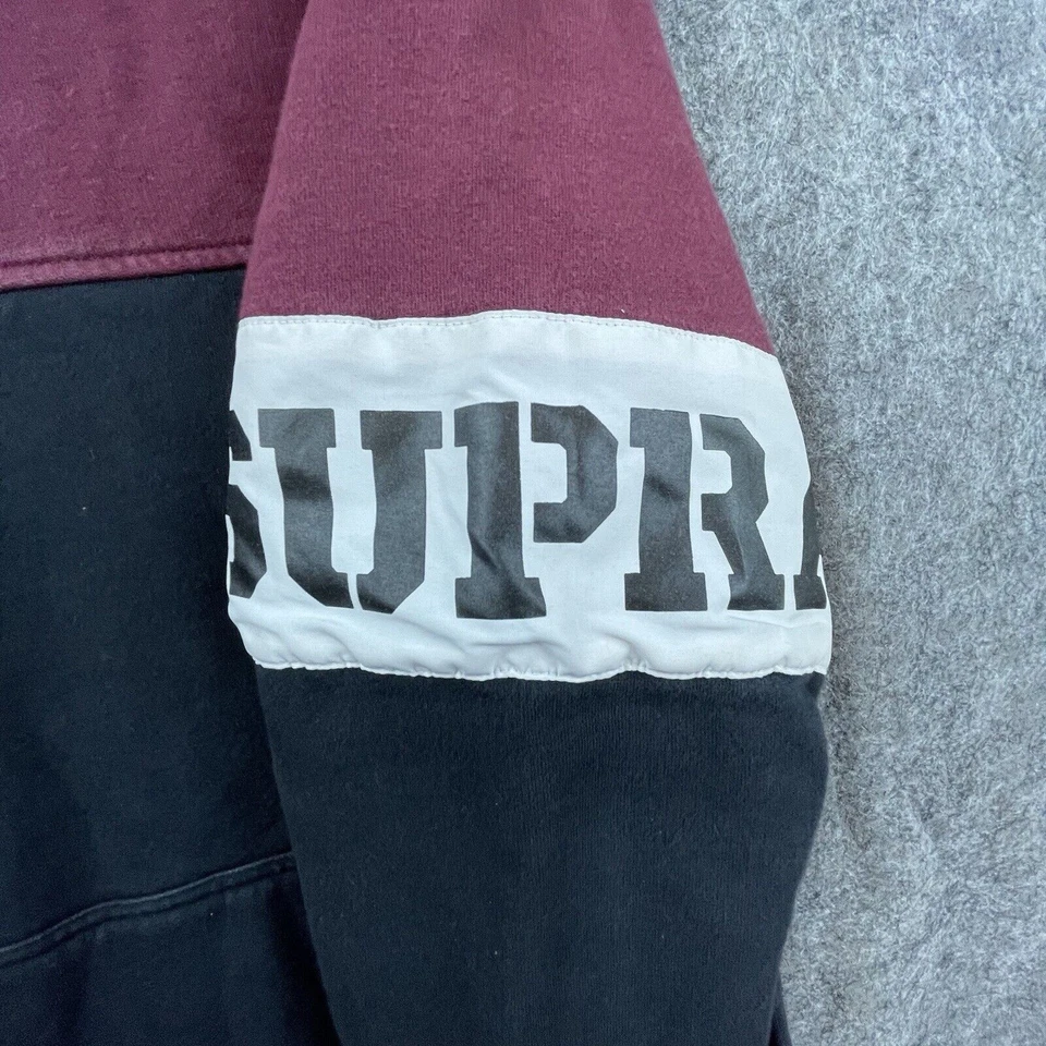 Толстовка мужская Supra средний цвет блок руки с надписью логотип - Изображение 3 из 4