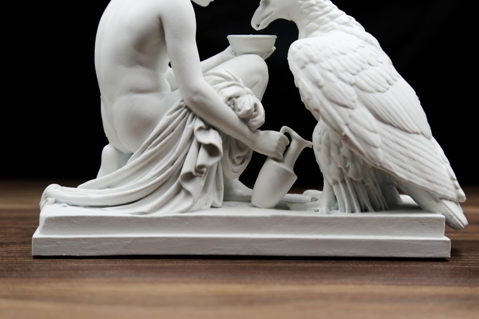 Ganymede and The Eagle Statue | Greek Mythology Sculpture | Zeus ...