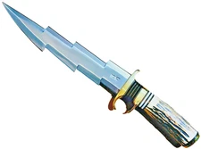IMPACT CUTLERY Custom Made Large RARE Knife LIGHTNING BOLT BLADE Dagger Knives