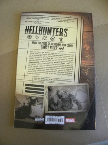 Marvel 2025 HELLHUNTERS tpb NUOVO reg $18 quasi nuovo qq Ghost Rider 1944 - Foto 6 di 6