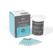 BKT TD-4279 Blood Ketone Test Strips 50ct - NOT for Keto-Mojo GK - Only for ...