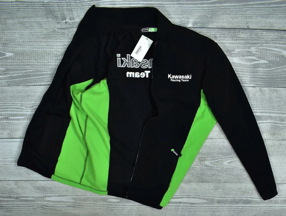 KAWASAKI Racing Team Krt Neues Herren Fleece-Sweatshirt XXL - Bild 2 von 4