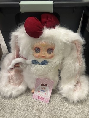 White Rabbit Princess MM Suger Baby Dream Kingdom 600% Blind Box Plush Bunny