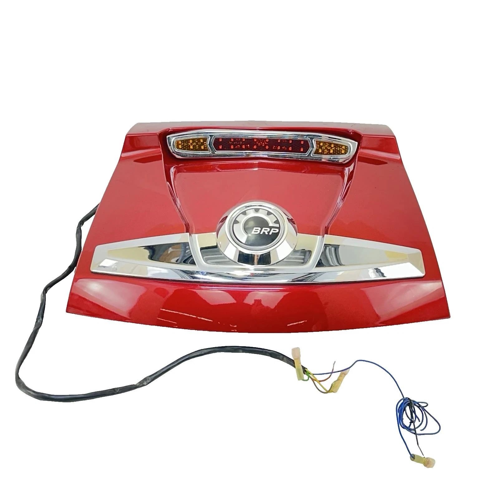 2016 CAN-AM SPYDER RT REAR TRUNK LID STORAGE COVER BACK LIGHTS RED STOCK