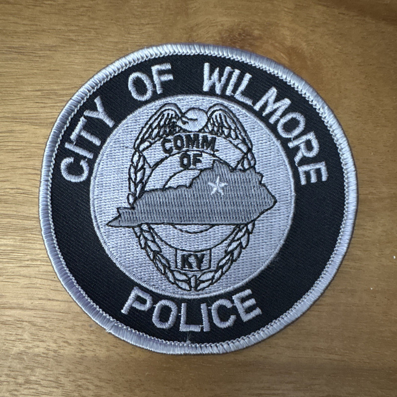 City of Wilmore Kentucky Police Patch - Single Patch - Police Organization