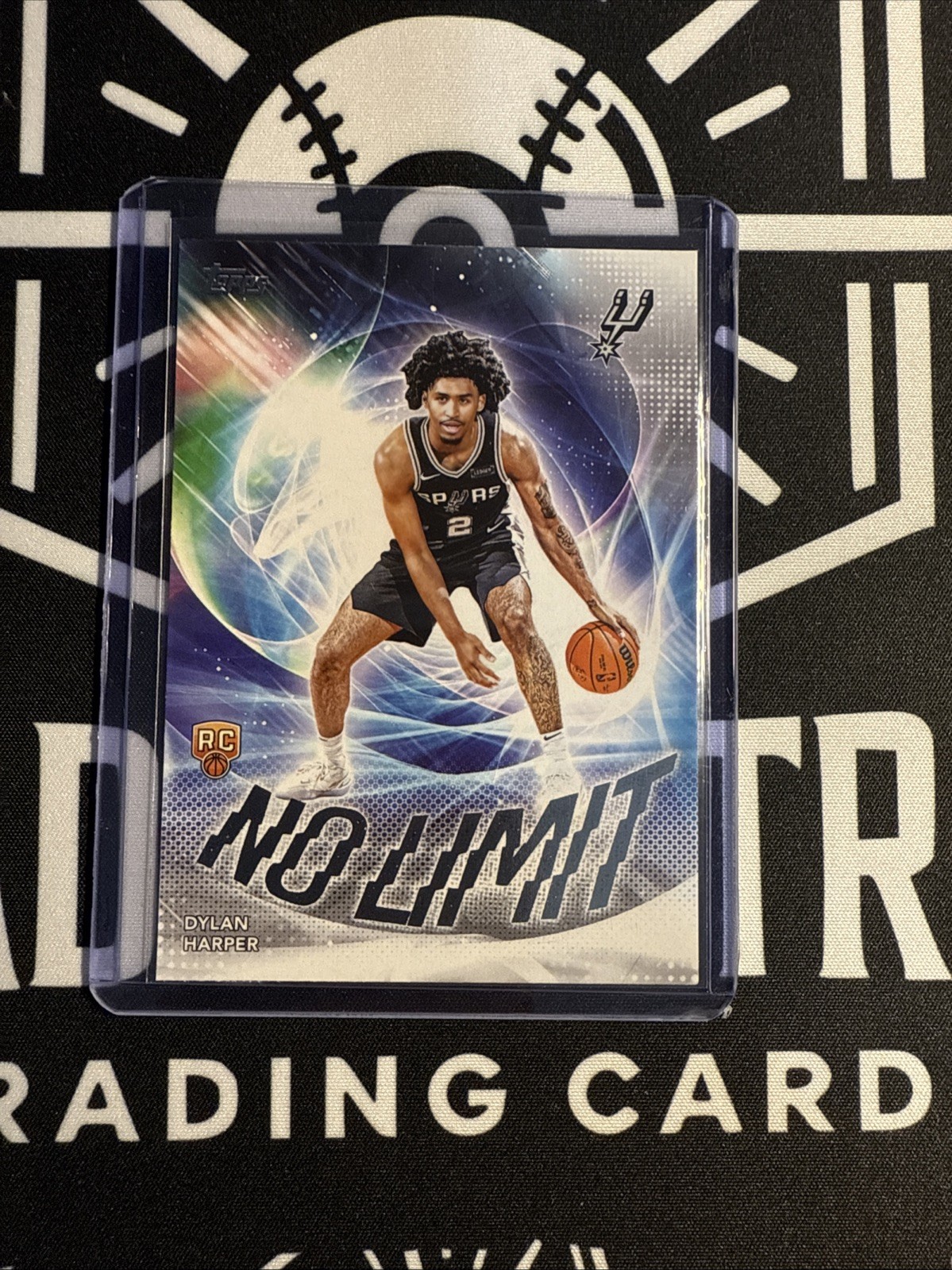 2025-26 Topps #NL-2 Dylan Harper No Limit (RC) San Antonio Spurs