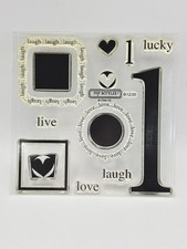 Close to My Heart CTMH B1236 Solos "L" lucky live laugh love New