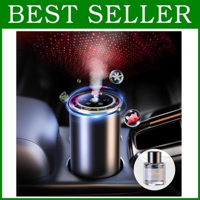 Smart Car Air Freshener Diffuser with Starry Sky Projection