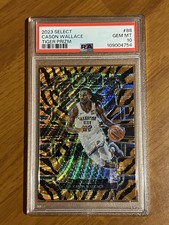 2023-24 Panini Select - Concourse Cason Wallace #88 Tiger Stripes Prizm (RC)