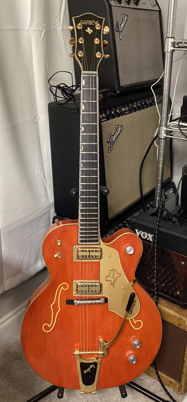 Gretsch Dean Turner Prototype 1978 Orange Chet Atkins Country Gentleman