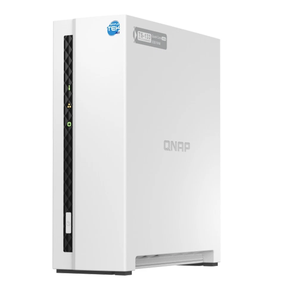 Qnap TS-133 Home NAS 2GB RAM 1-Bay Single 3.5" LAN IP Hard Disk HDD SSD - Image 4 of 4