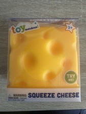 Squeeze Cheese Squishy Toymendous Sensory Viral Toy NEW Free Shipping