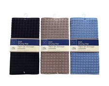 Home Collection Assorted Dish-Drying Mats, 12x18-in X3