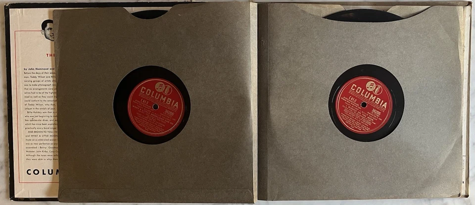 Teddy Wilson Billie Holiday – Hot Jazz Classics 1947 4xShellac 10" 78 RPM VG++ - Image 3 of 4