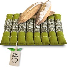 Sitzkissen Stuhlauflage klein - 35x35x4,5cm - Bodenkissen gesteppt Indoor/Outdoo