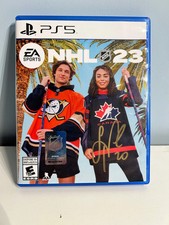 Sarah Nurse Team Canada Autographed PS5 NHL 23 Case (Empty)