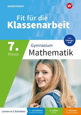 Fit für die Klassenarbeit - Gymnasium. Mathematik 7 ~  ~  9783070030658