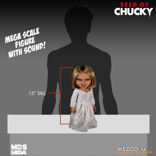 Mezco - Seed of Chucky - MDS Mega Scale - Talking Tiffany [New Toy] Figure, Co