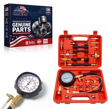 Fuel Injection Pressure Test Kit 0-140 Psi Gauge Automotive Gas Engine Test Set Fuel Injection Pressure Test Kit 0-140 Psi Gauge Automotive Gas Engine Test Set